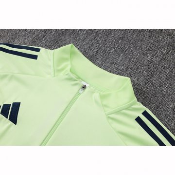 Chandal de Sudadera del Real Madrid Nino 25-26 Verde