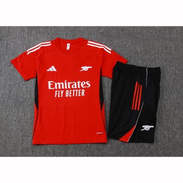 Chandal del Arsenal Manga Corta 25-26 Rojo - Pantalon Corto