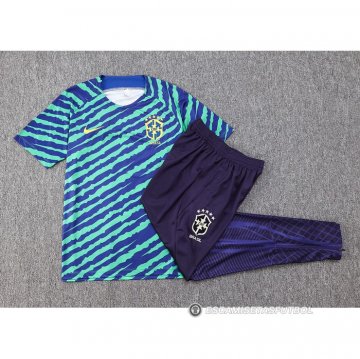 Chandal del Brasil Manga Corta 2022 Verde