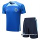 Chandal del Inglaterra Manga Corta 22-23 Azul - Pantalon Corto