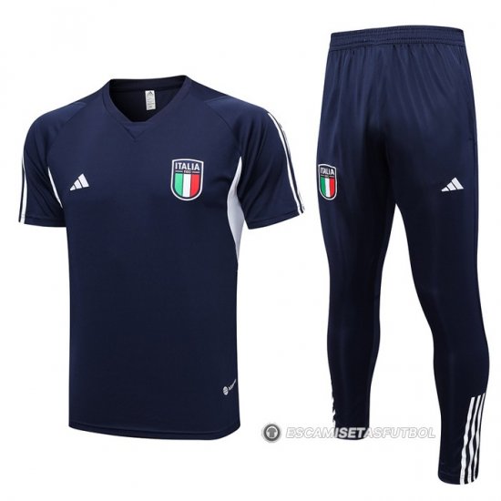 Chandal del Italia Manga Corta 23-24 Azul - Haga un click en la imagen para cerrar