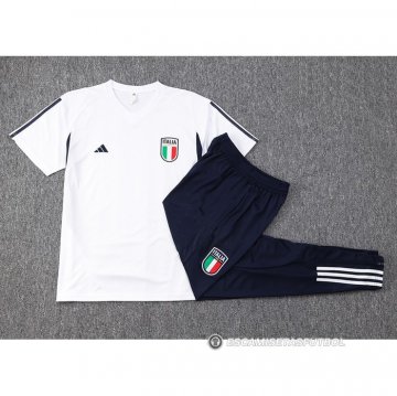 Chandal del Italia Manga Corta 23-24 Blanco