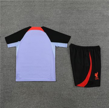 Chandal del Liverpool Manga Corta 22-23 Purpura - Pantalon Corto