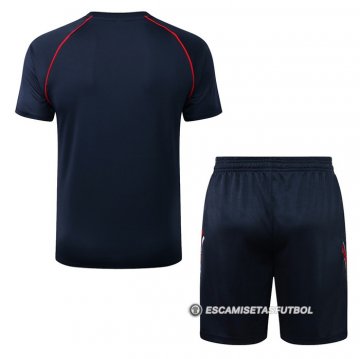 Chandal del Paris Saint-Germain Jordan Manga Corta 22-23 Azul - Pantalon Corto