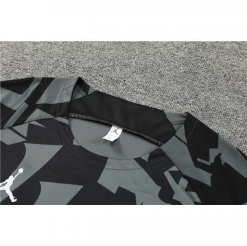 Chandal del Paris Saint-Germain Manga Corta 2022-23 Gris - Pantalon Corto