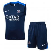 Chandal del Paris Saint-Germain Sin Mangas 25-26 Azul