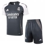 Chandal del Real Madrid Manga Corta 24-25 Gris - Pantalon Corto