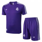 Chandal del Real Madrid Manga Corta 25-26 Purpura - Pantalon Corto