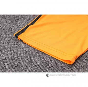Chandal del SC Internacional Manga Corta 23-24 Naranja - Pantalon Corto