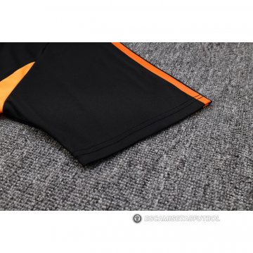 Chandal del SC Internacional Manga Corta 23-24 Negro