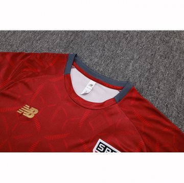 Chandal del Sao Paulo Manga Corta 25-26 Rojo - Pantalon Corto