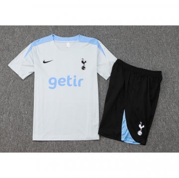 Chandal del Tottenham Hotspur Manga Corta 2024-25 Gris - Pantalon Corto