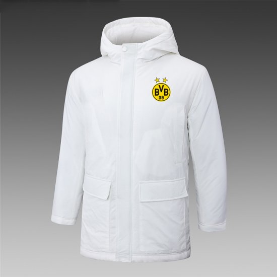 Chaqueta Invierno del Borussia Dortmund 24-25 Blanco - Haga un click en la imagen para cerrar