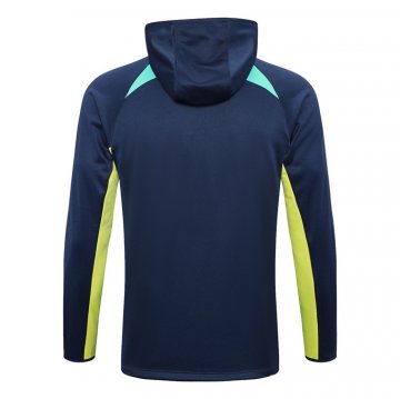 Chaqueta con Capucha del Brasil 22-23 Azul