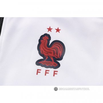 Chaqueta con Capucha del Francia 22-23 Blanco