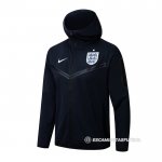 Chaqueta con Capucha del Inglaterra 22-23 Azul