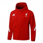 Chaqueta con Capucha del Liverpool 25-26 Rojo