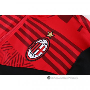 Chaqueta del AC Milan 22-23 Rojo