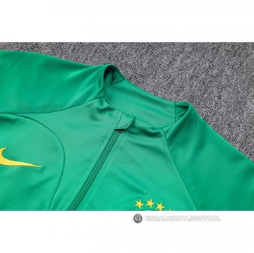 Chaqueta del Brasil 23-24 Verde