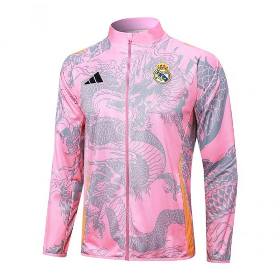 Chaqueta del Real Madrid Dragon 24-25 Rosa - Haga un click en la imagen para cerrar