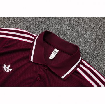 Conjunto Polo del Bayern Munich 25-26 Rojo