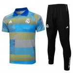 Conjunto Polo del Real Madrid 25-26 Azul Verde