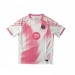 Tailandia Camiseta Barcelona Special 25-26 Blanco Rosa