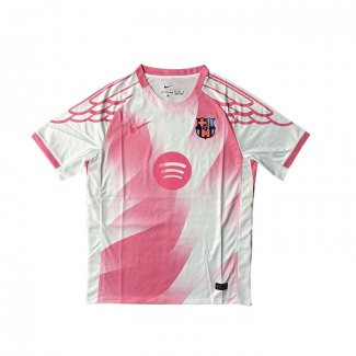 Tailandia Camiseta Barcelona Special 25-26 Blanco Rosa