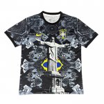 Tailandia Camiseta Brasil Jesus 25-26 Negro