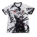 Tailandia Camiseta Japon Anime 25-26 Negro Blanco