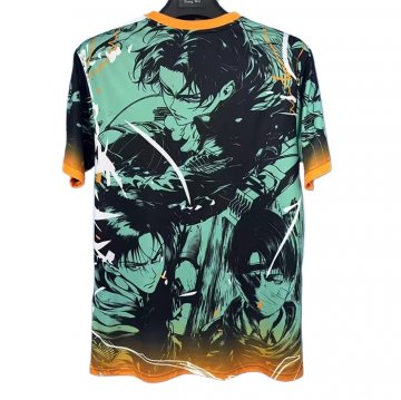 Tailandia Camiseta Japon Anime 25-26 Verde