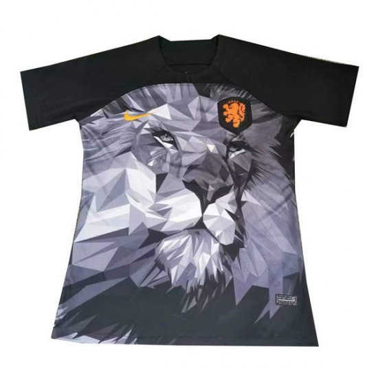 Tailandia Camiseta Paises Bajos Concept 24-25 Negro - Haga un click en la imagen para cerrar