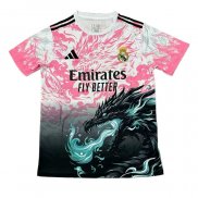 Tailandia Camiseta Real Madrid Dragon 25-26 Rosa Negro