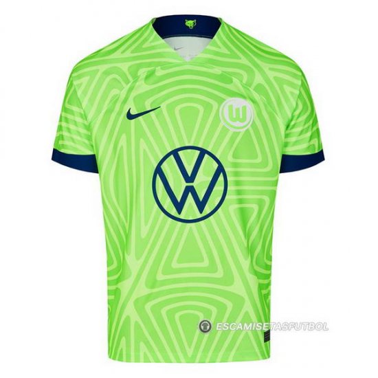 Tailandia Camiseta Wolfsburg 1ª 22-23 - Haga un click en la imagen para cerrar