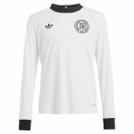 Camiseta Alemania 125 Aniversario Manga Larga 2025 Blanco