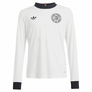 Camiseta Alemania 125 Aniversario Manga Larga 2025 Blanco