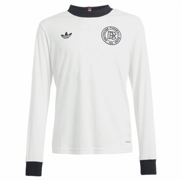 Camiseta Alemania 125 Aniversario Manga Larga 2025 Blanco