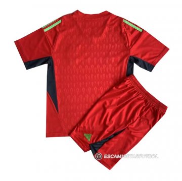 Camiseta Argentina Portero Nino 2022 Rojo