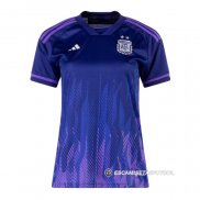 Camiseta Argentina 2ª Mujer 2022