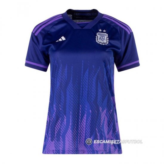 Camiseta Argentina 2ª Mujer 2022 - Haga un click en la imagen para cerrar