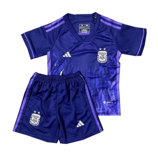 Camiseta Argentina 2ª Nino 2022 - Haga un click en la imagen para cerrar