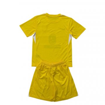 Camiseta Atletico Madrid Portero Nino 25-26 Amarillo