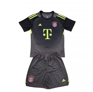 Camiseta Bayern Munich Portero Nino 25-26 Negro