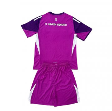 Camiseta Bayern Munich Portero Nino 25-26 Purpura