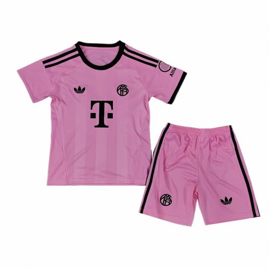 Camiseta Bayern Munich Portero Nino 25-26 Rosa - Haga un click en la imagen para cerrar