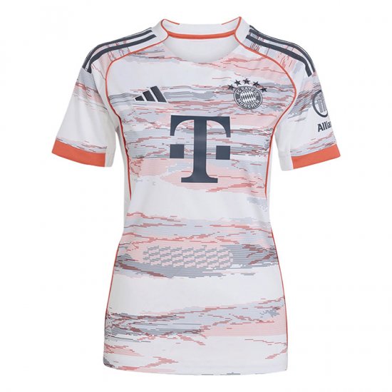 Camiseta Bayern Munich 2ª Mujer 25-26 - Haga un click en la imagen para cerrar