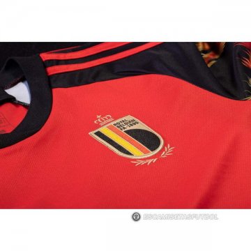 Camiseta Belgica 1ª Mujer 2022