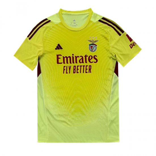 Camiseta Benfica Portero 25-26 Amarillo - Haga un click en la imagen para cerrar
