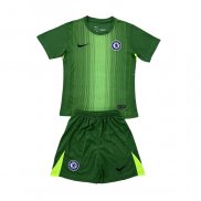 Camiseta Chelsea Portero Nino 25-26 Verde