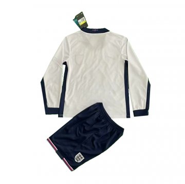 Camiseta Inglaterra 1ª Manga Larga Nino 2024